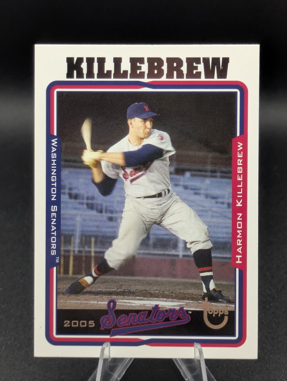 2005 Topps Retired Signature Edition Harmon Killebrew #50 Washington Senators